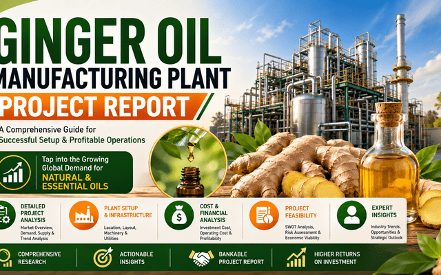 Setting Up a Ginger Oil Manufacturing Plant 2026: Equipment, Machinery & Investment Guide