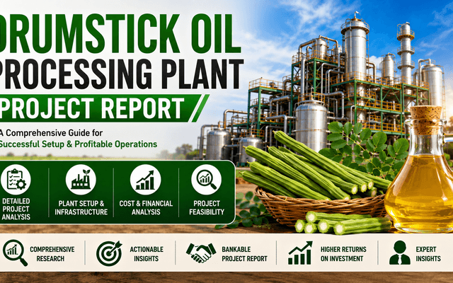 Cost of Setting Up a Drumstick Oil Processing Plant 2026: Demand Analysis and ROI