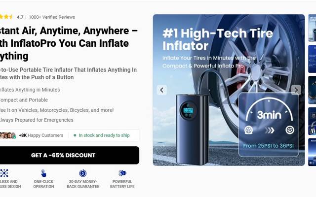 InflatoPro Tire Inflator (Performance Test) – Do They Actually Work?