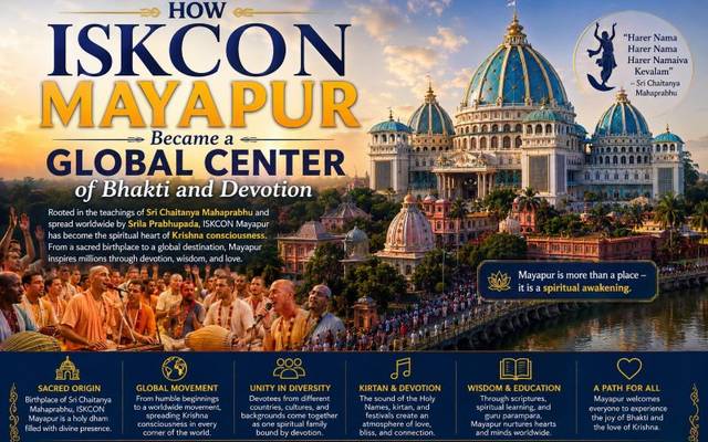 How ISKCON Mayapur Became a Global Center of Bhakti and Devotion