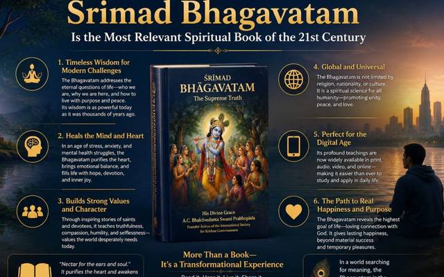 Why the Srimad Bhagavatam Is the Most Relevant Spiritual Book of the 21st Century