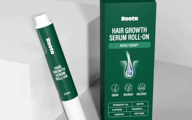 Roota Hair Growth Serum: Herbal Hair Repair Formula for Smooth, Soft & Healthy Looking Hair!