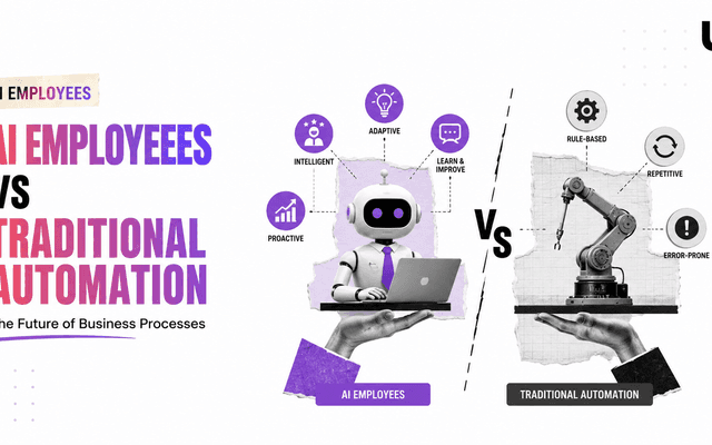 AI Employees vs Traditional Automation: The Future of Business Processes