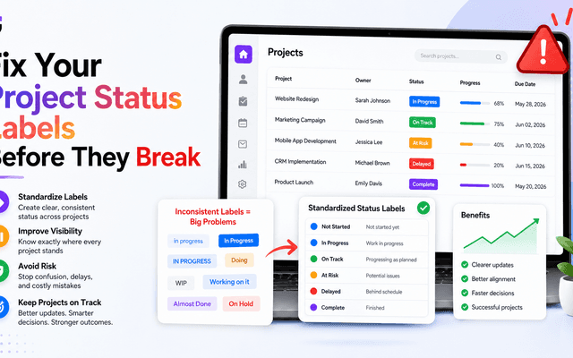 Fix Your Project Status Labels Before They Break