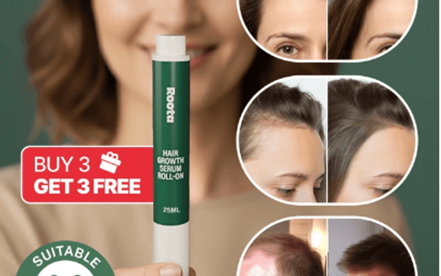 Roota Hair Growth Serum Australia Best Solution for Damaged Thinning Hair!