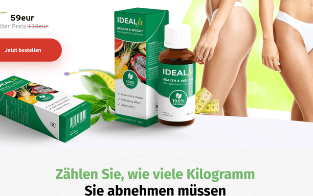 Idealfit Tropfen:- Here’s What You Might Be Missing