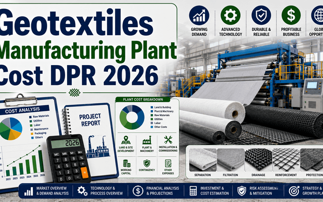 Cost of Setting Up a Geotextiles Manufacturing Plant & DPR 2026