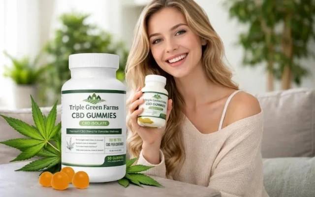 Triple Green Farms CBD Gummies Goodbye to Anxiety and Mental Stress!