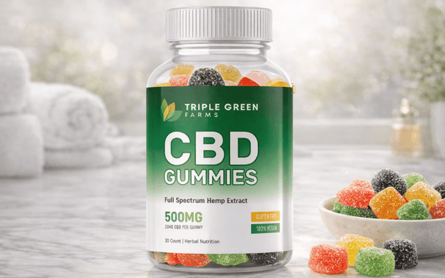 Triple Green Farms CBD Gummies - Get Relieve Stress And Headaches! Ingredients