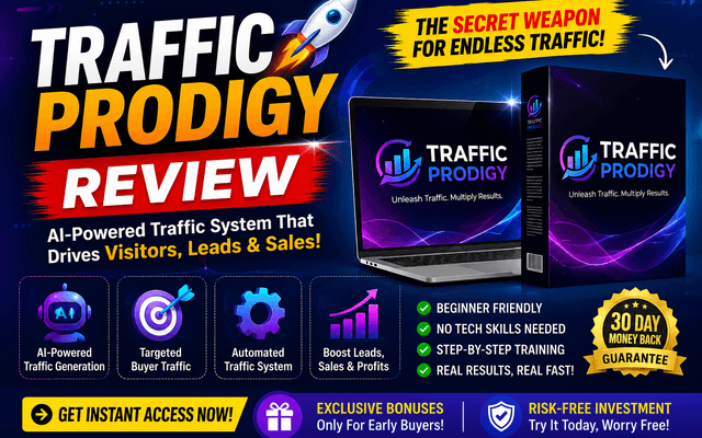 Traffic Prodigy Review: Newbie-Friendly Traffic Weapon or Waste of Money?