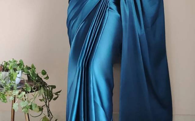 Plain Satin Saree: Why It Is a Must-Have for Elegant & Modern Styling