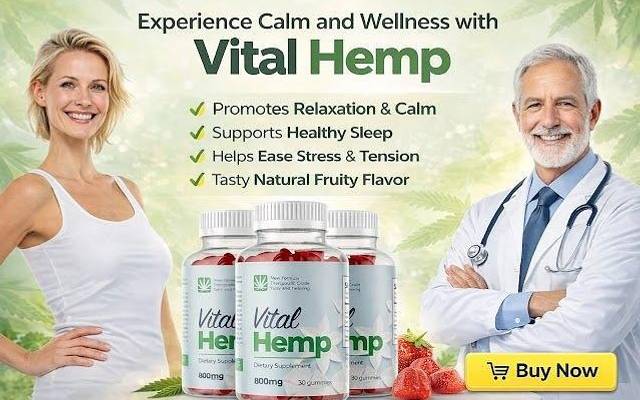 Vital Hemp Gummies Canada :- Top 7 Reasons to Try Vital Hemp Gummies in Canada 