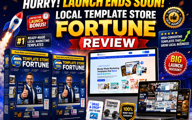 I Tried Local Template Store Fortune for 4 Days

Here's What Actually Happened


