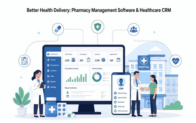 Better Health Delivery: Pharmacy Management Software & Healthcare CRM 