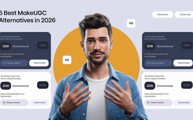 5 Best MakeUGC Alternatives in 2026 (Top AI UGC Video Generators Compared)