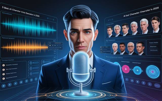 5 Best AI Character Voice Generator in 2026 for Realistic Character Creation