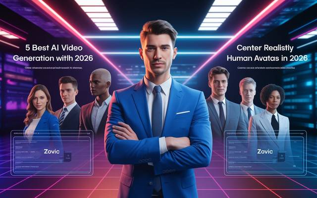 5 Best AI Video Generators with Human Avatar in 2026
