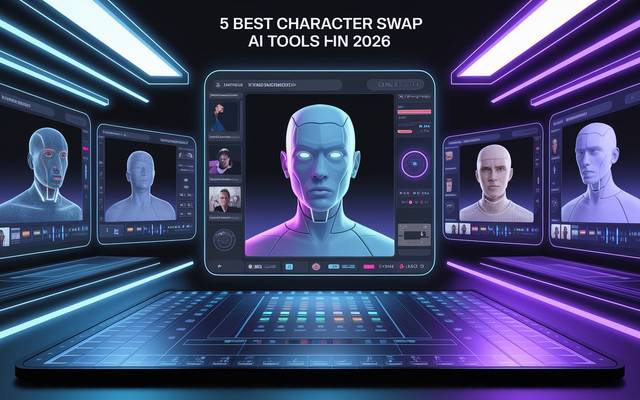 5 Best Character Swap Video AI Tools in 2026 for Creating Realistic AI Videos