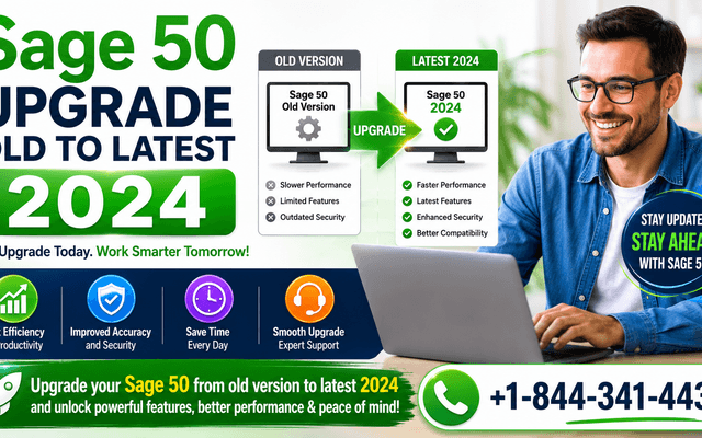 +1-844-341-4437 How to Update Sage 50 Accounting Without Losing Company Data? {2026 Update}