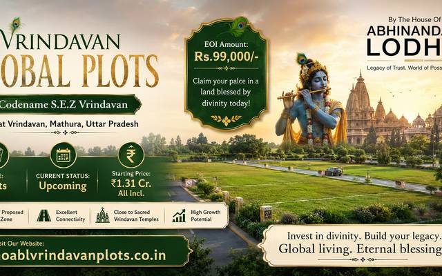 Benefits of Buying a Plot in Vrindavan Global by The House of Abhinandan Lodha