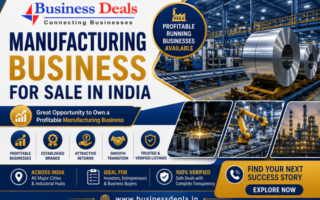  Manufacturing Business for Sale | Buy a Profitable Manufacturing Company