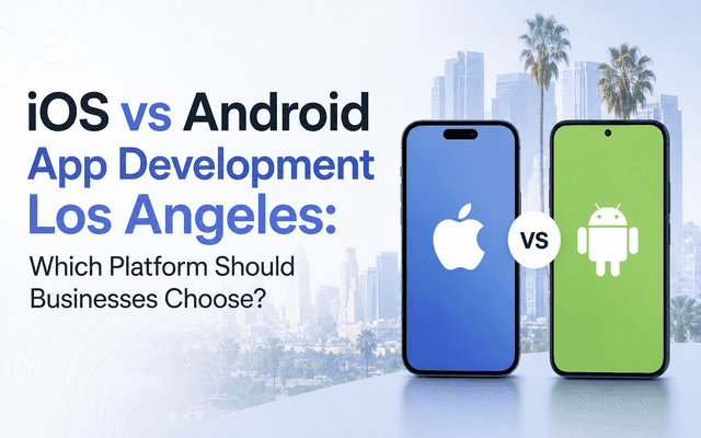 iOS vs Android App Development Los Angeles: Which Platform Should Businesses Choose?