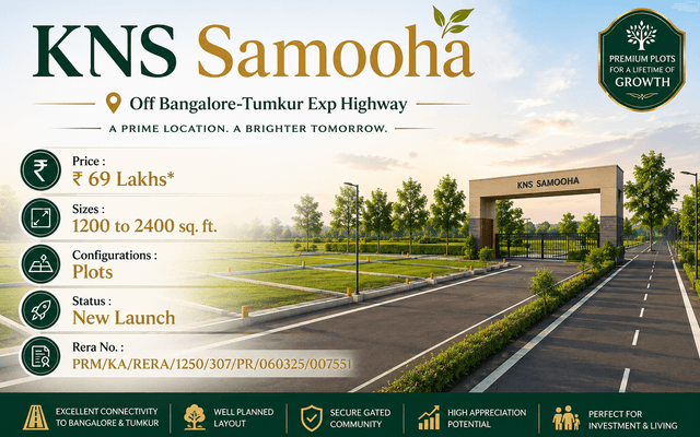 KNS Samooha – Residential Plots with Modern Amenities