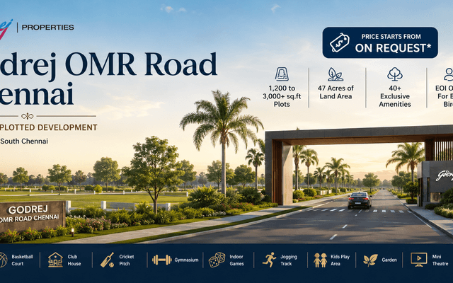 Godrej OMR Road Chennai Spacious Residential Plots in a Prime IT Hub