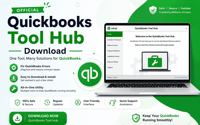 QuickBooks Tool Hub Download Tutorial: Fix Errors Like a Pro