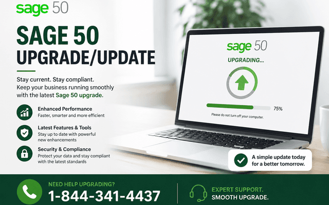 How to Update Sage 50 Accounts Safely Without Affecting Your Data
