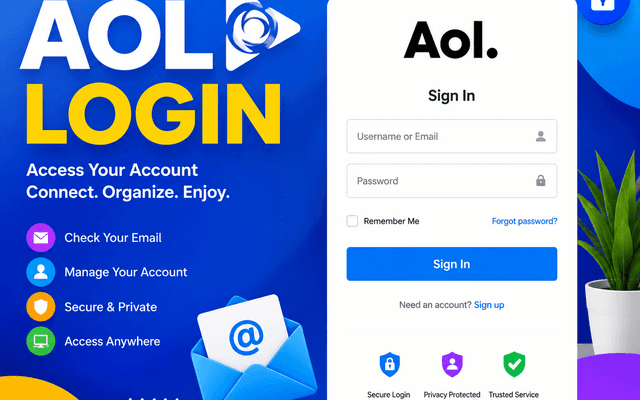 AOL Login Not Working? Common Causes and Easy Solutions