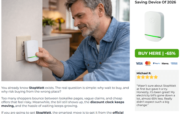 StopWatt Reviews - Worth Buying or Not? Must Read First!