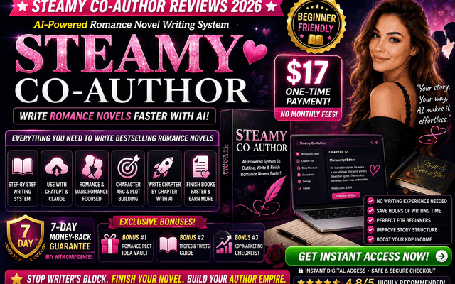 Steamy Co-Author Review: Real Results, Pricing, Bonus & OTOs