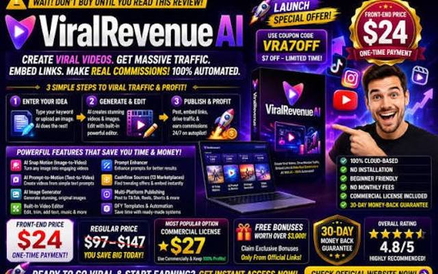 ViralRevenueAI Review (BUYER'S REPORT): My 7-Day Test Revealed Everything