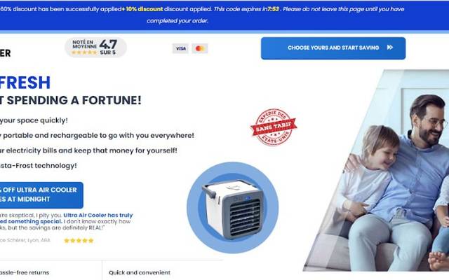 Ultra Air Cooler France (Customer Experience) – Is It Quiet and Energy Efficient?
