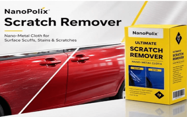 NanoPolix Nano Car Cloth CANADA Professional Car Cleaning & Scratch Repair Cloth with Advanced Nano Technology
