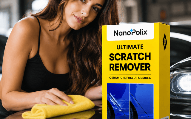 NanoPolix Nano Car Cloth USA High-Performance Scratch Repair, Paint Restoration, and Gloss Enhancement for Every Vehicle