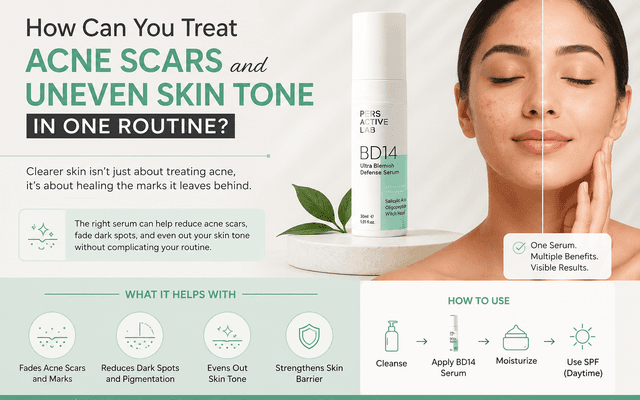 How Can You Treat Acne Scars and Uneven Skin Tone in One Routine?