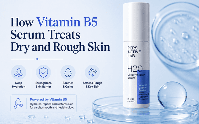 How Vitamin B5 Serum Treats Dry and Rough Skin – Skin Pal