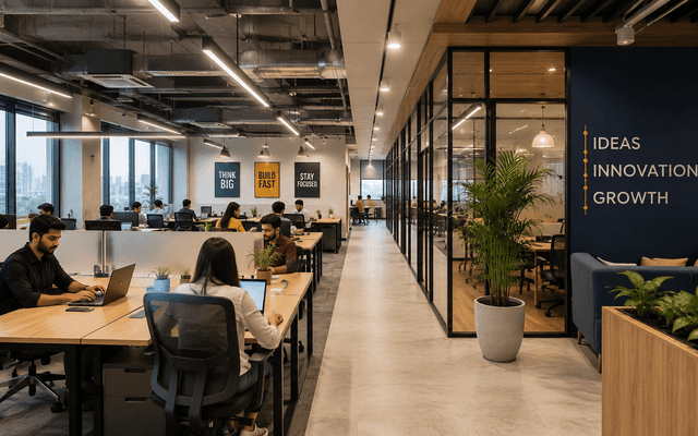 Why Startups in Delhi NCR Choose Bludesign for Corporate Interior Design