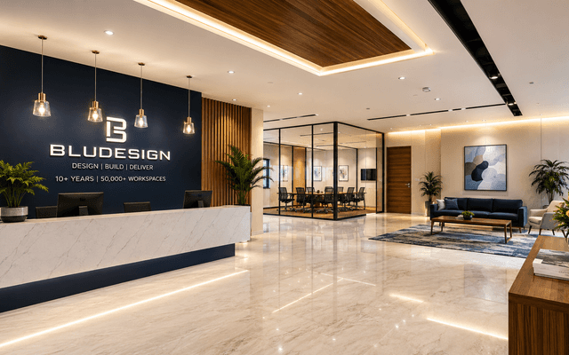 Why Bludesign Is Trusted as a Leading Corporate Interior Design Company in India