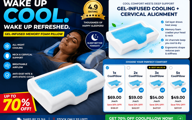CoolPillow Reviews -  Read This Honest Advice Before You Decide to Buy!