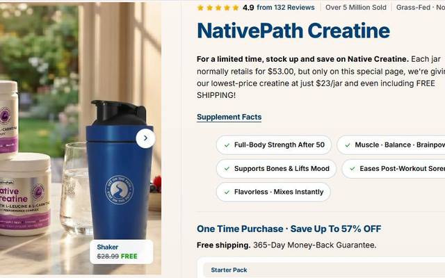 Top Benefits of Creatine NativePath for Muscle Growth and Performance