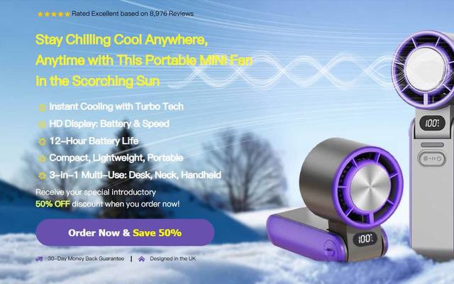 🔥 Coolizi Portable Fan Review: The Portable Cooling Solution for Hot Days