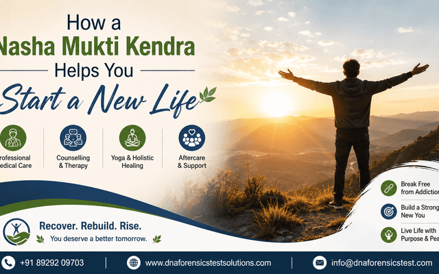 How a Nasha Mukti Kendra Helps You Start a New Life