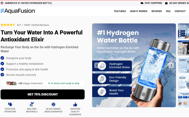 AquaFusion Hydrogen Bottle Australia: Review Is It Australia's Best Hydrogen Bottle?