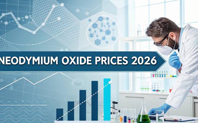 Neodymium Oxide Prices Index and Trend Chart with Quarterly Forecast Prices
