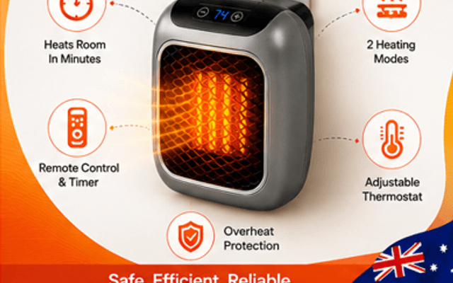 HeatMe Pro Australia Review: Is This Ceramic Heater a Smart Choice for Smaller Spaces?