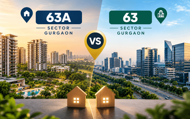 Sector 63A Gurgaon vs Sector 63 Gurgaon: Which Location Is Better for Homebuyers?