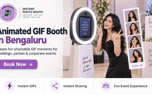 Animated GIF Booth In Bengaluru for Fun & Interactive Events